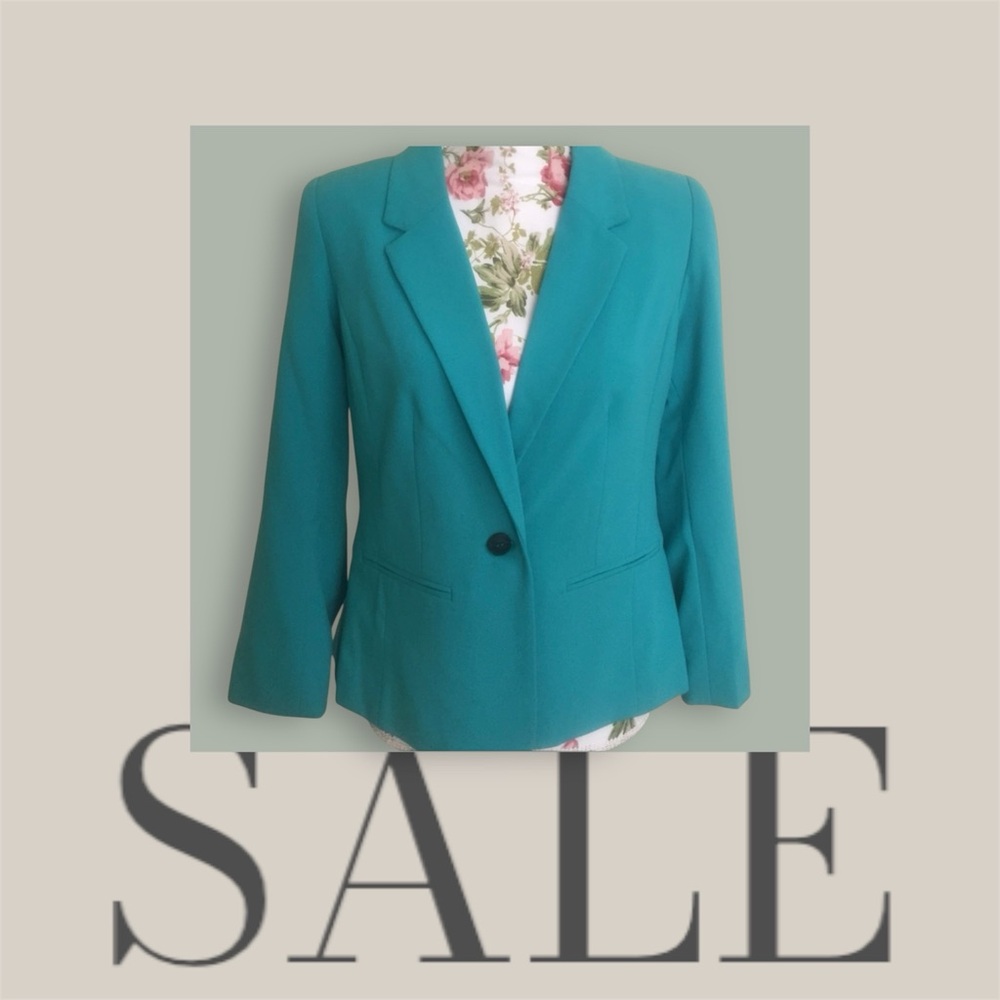 Beautiful Teal Blazer